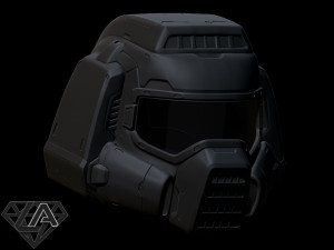 doomguy classic helmet 3D 打印模型