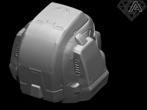 doomguy classic helmet 3D 打印模型