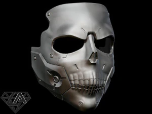 death stranding die hardman skull sci fi mask 3D Print Model