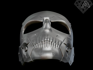 death stranding die hardman skull sci fi mask Modello di stampa 3D