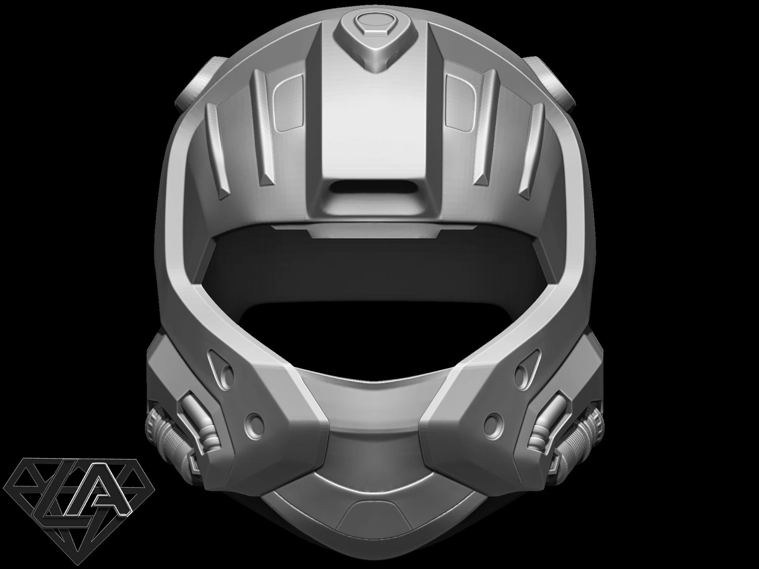 halo cqb helmet 3D Print Model .c4d .max .obj .3ds .fbx .stl .blend