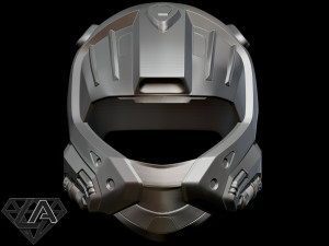 halo cqb helmet Model do druku 3D