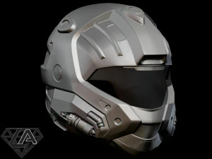 halo cqb helmet 3D Print Model