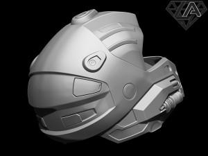 halo cqb helmet Model do druku 3D