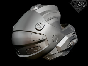 halo cqb helmet Model do druku 3D