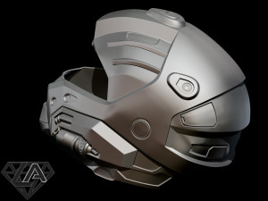 halo cqb helmet Model do druku 3D