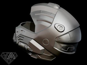halo cqb helmet 3D Print Model