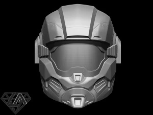 halo hazop helmet 3D Print Model