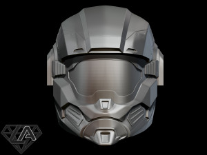 halo hazop helmet 3Dプリントモデル