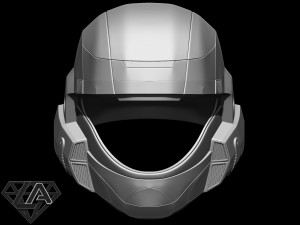 halo odst helmet 3D-Druckmodell