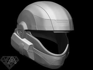 halo odst helmet 3D Print Model