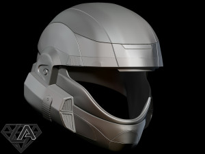 halo odst helmet 3D Print Model