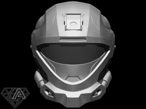 halo recon helmet 3D Print Model