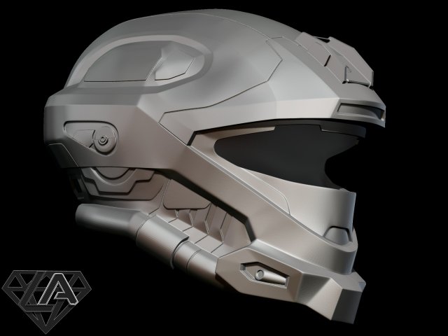 halo recon helmet 3D Print Model in Game Accessories 3DExport