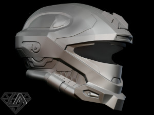 halo recon helmet Modelo de Impressão 3D