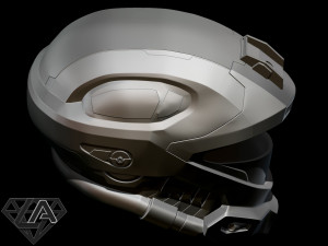 halo recon helmet Modelo de Impressão 3D