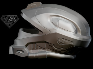 halo recon helmet Modelo de Impressão 3D