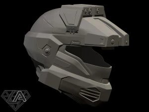 halo scout helmet 3D Print Model