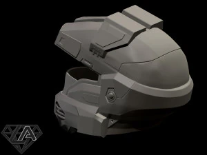 halo scout helmet 3D Print Model