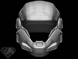 halo mark v helmet 3D Print Model