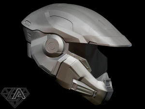 halo mark v helmet 3D Print Model