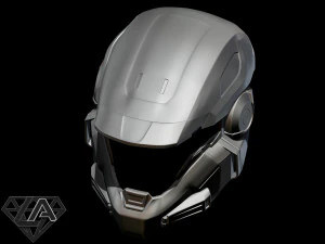 halo mark v helmet 3D Print Model