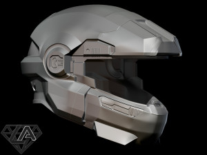 halo grenadier helmet 3D Print Model