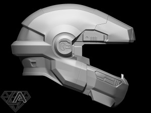 halo grenadier helmet 3D Print Model