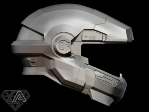 halo grenadier helmet 3D Print Model