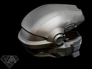 halo grenadier helmet 3D Print Model