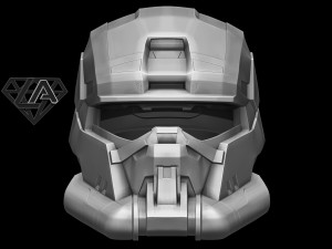 halo eod helmet Modelo de Impressão 3D