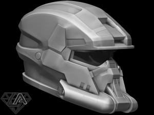 halo eod helmet Modelo de Impressão 3D