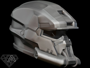 halo eod helmet Modelo de Impressão 3D