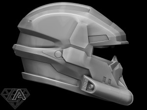 halo eod helmet Modelo de Impressão 3D