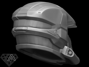 halo eod helmet Modelo de Impressão 3D