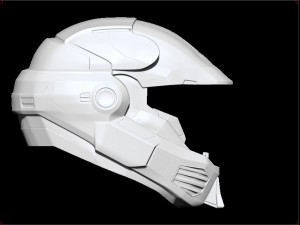 halo eva emile helmet 3D Print Model