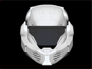 halo eva emile helmet 3D Print Model