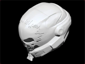 halo eva emile helmet 3D Print Model