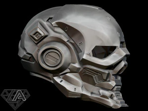 halo locus custom helmet 3D Print Model