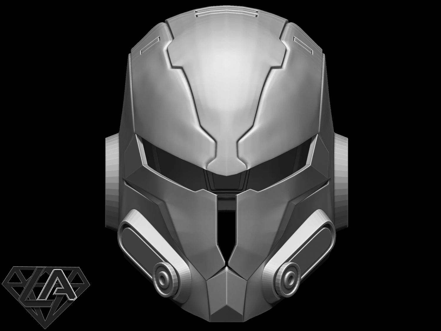 mandalor classic helmet 3D Print Model .c4d .max .obj .3ds .fbx .stl .blend 