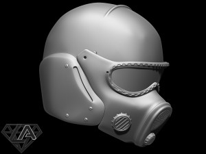 metro 2033 helmet 3D Baskı Modeli