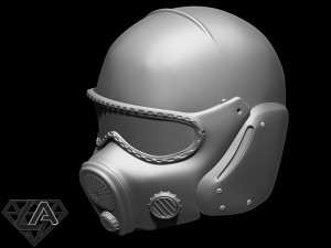 metro 2033 helmet 3D Baskı Modeli