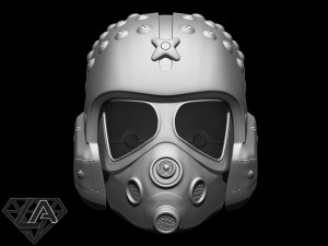 metro exodus artem helmet Modelo de Impressão 3D