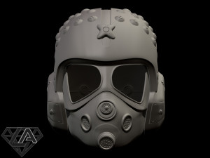 metro exodus artem helmet 3D 打印模型