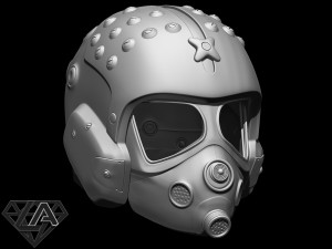 metro exodus artem helmet 3D 打印模型
