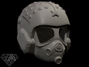 metro exodus artem helmet 3D 打印模型
