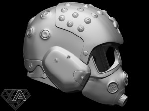 metro exodus artem helmet 3D 打印模型