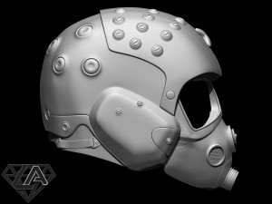 metro exodus artem helmet 3D 打印模型