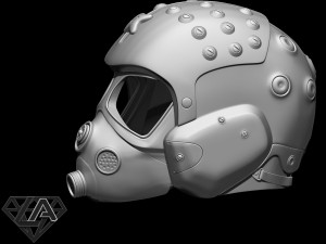 metro exodus artem helmet 3D 打印模型