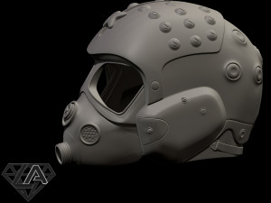 metro exodus artem helmet 3D 打印模型